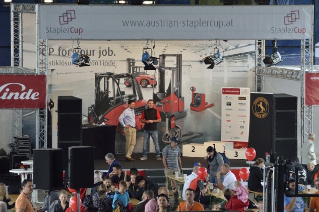 Linde 8. Austrian Staplercup, Eventorganisation by KOOP Live Marketing Eventagentur in Steyregg/Linz