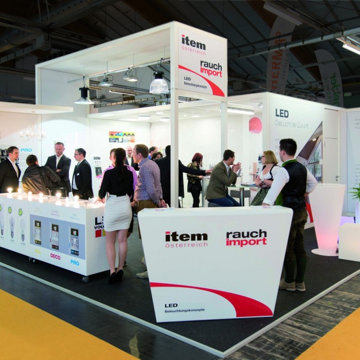 ITEM International LEDvolution auf der Energiesparmesse Wels 2014, Messebau by KOOP Live Marketing Messen in Steyregg/Linz