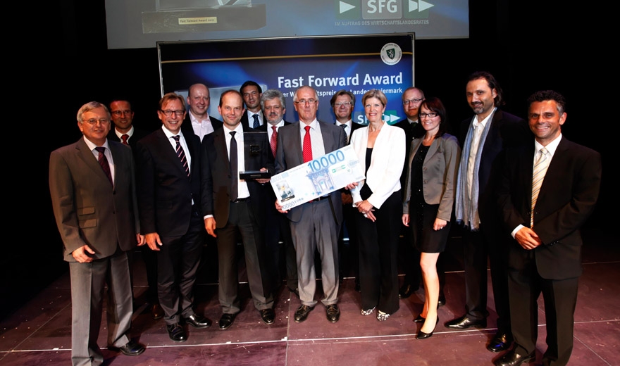 SFG Fast Forward Award 2011, Eventorganisation by KOOP Live Marketing Eventagentur in Graz