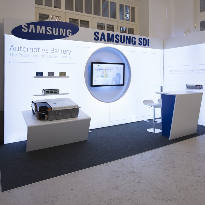 Samsung SDI 2017, Messebau by KOOP Live Marketing Messen in Wien