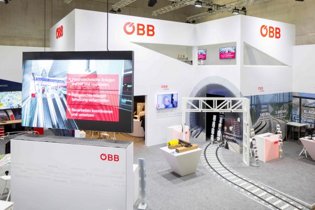 ÖBB Gruppe, InnoTrans Berlin 2018, KOOP Live Marketing, Messebau